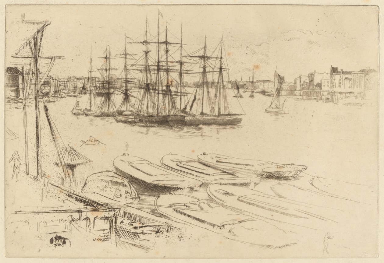 La Gran Piscina, c. 1879 de James Abbott McNeill Whistler