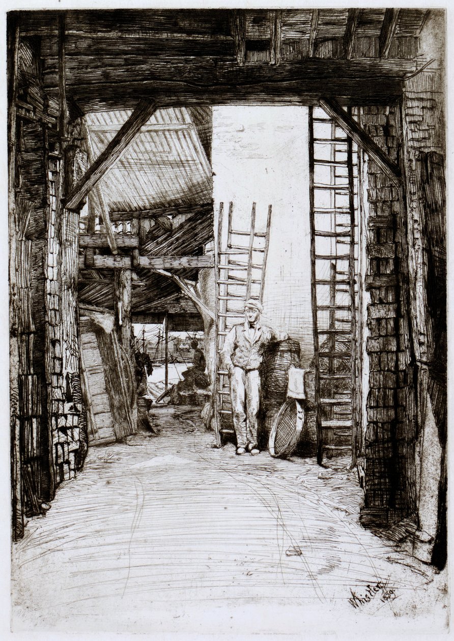 El Quemador de Cal de James Abbott McNeill Whistler