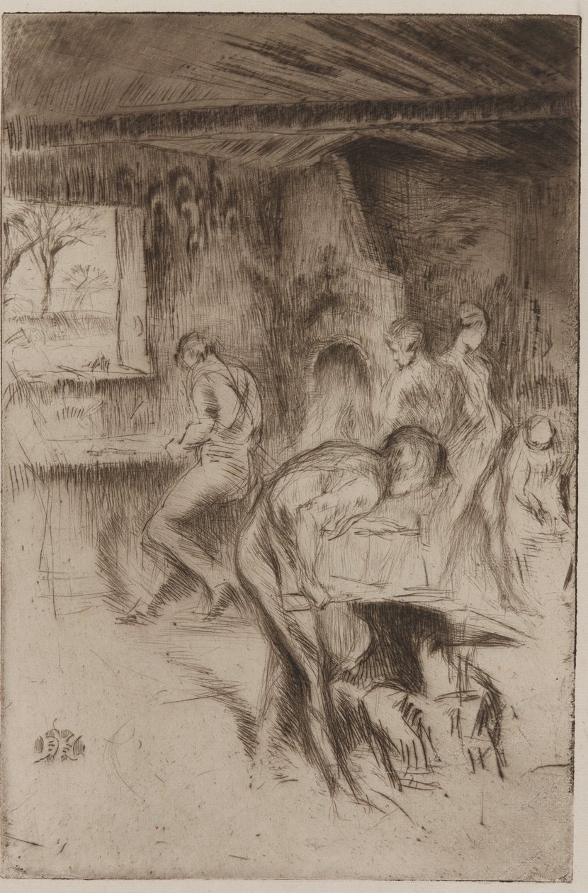 La pequeña fragua, Liverpool de James Abbott McNeill Whistler