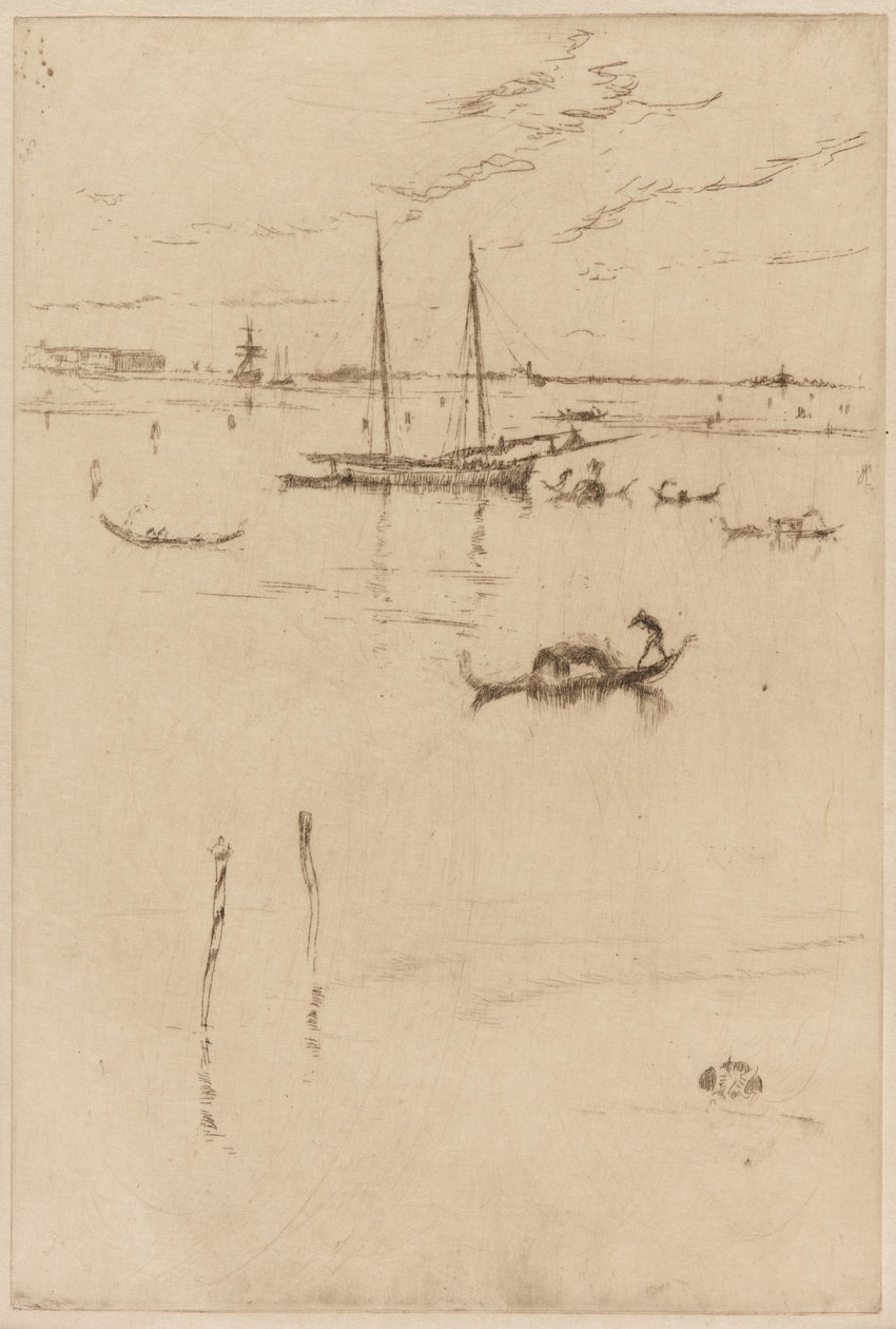 La pequeña laguna de James Abbott McNeill Whistler
