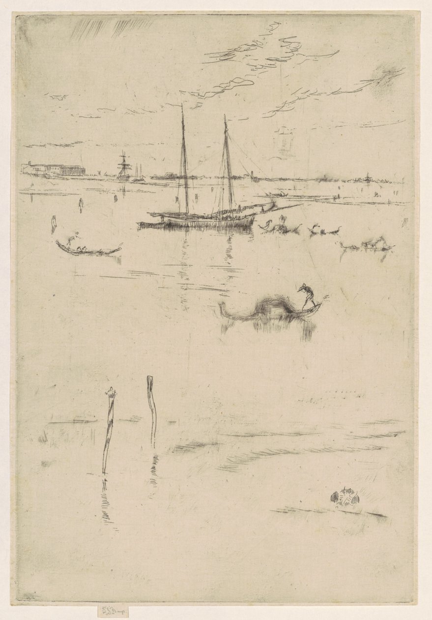 La Pequeña Laguna de James Abbott McNeill Whistler