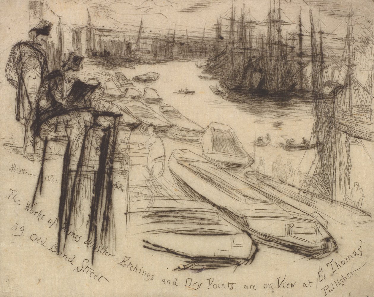 La pequeña piscina, 1861 de James Abbott McNeill Whistler