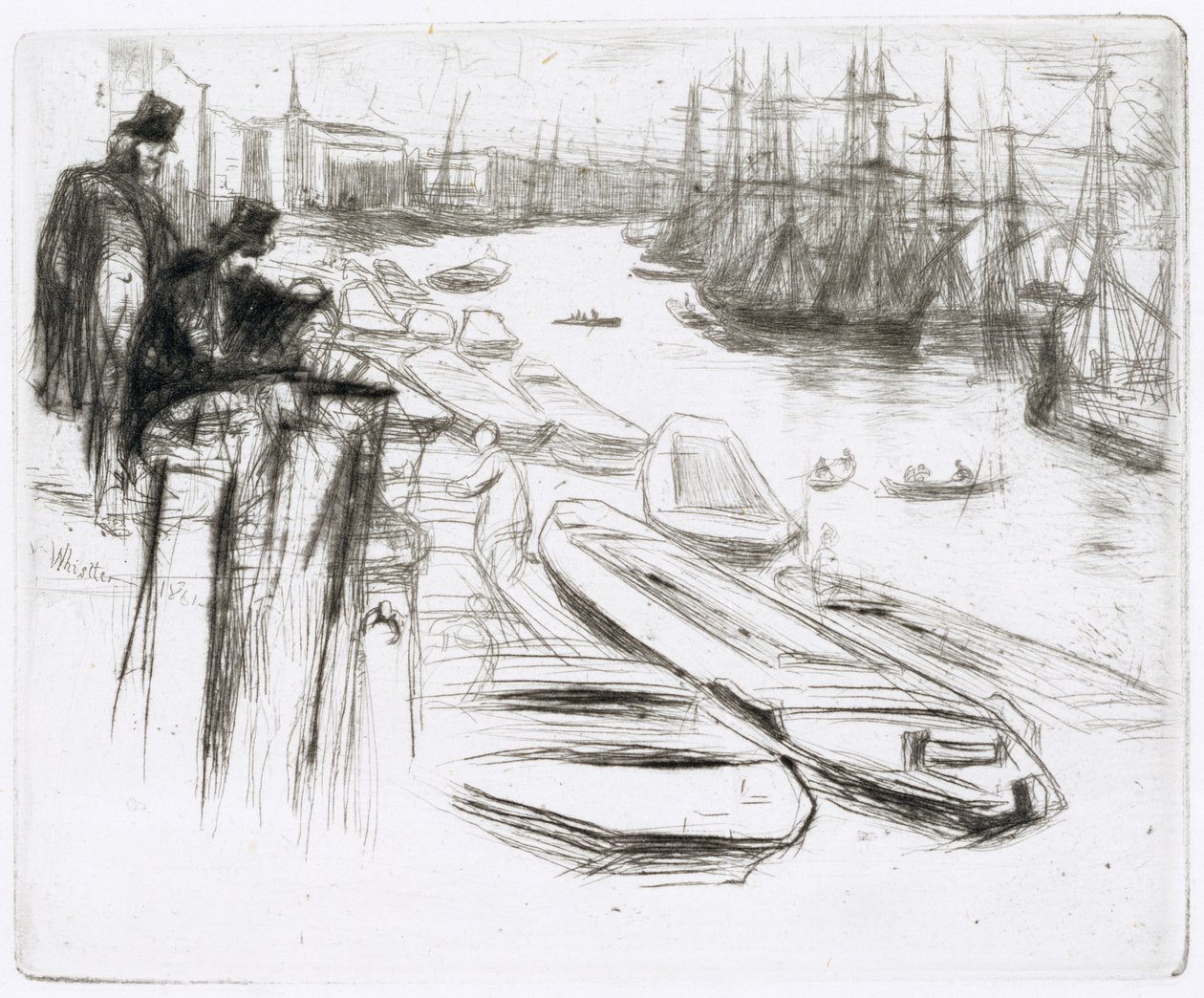 La Pequeña Piscina, No.1 de James Abbott McNeill Whistler