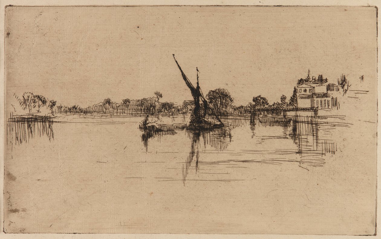 El pequeño Putney, 1879 de James Abbott McNeill Whistler
