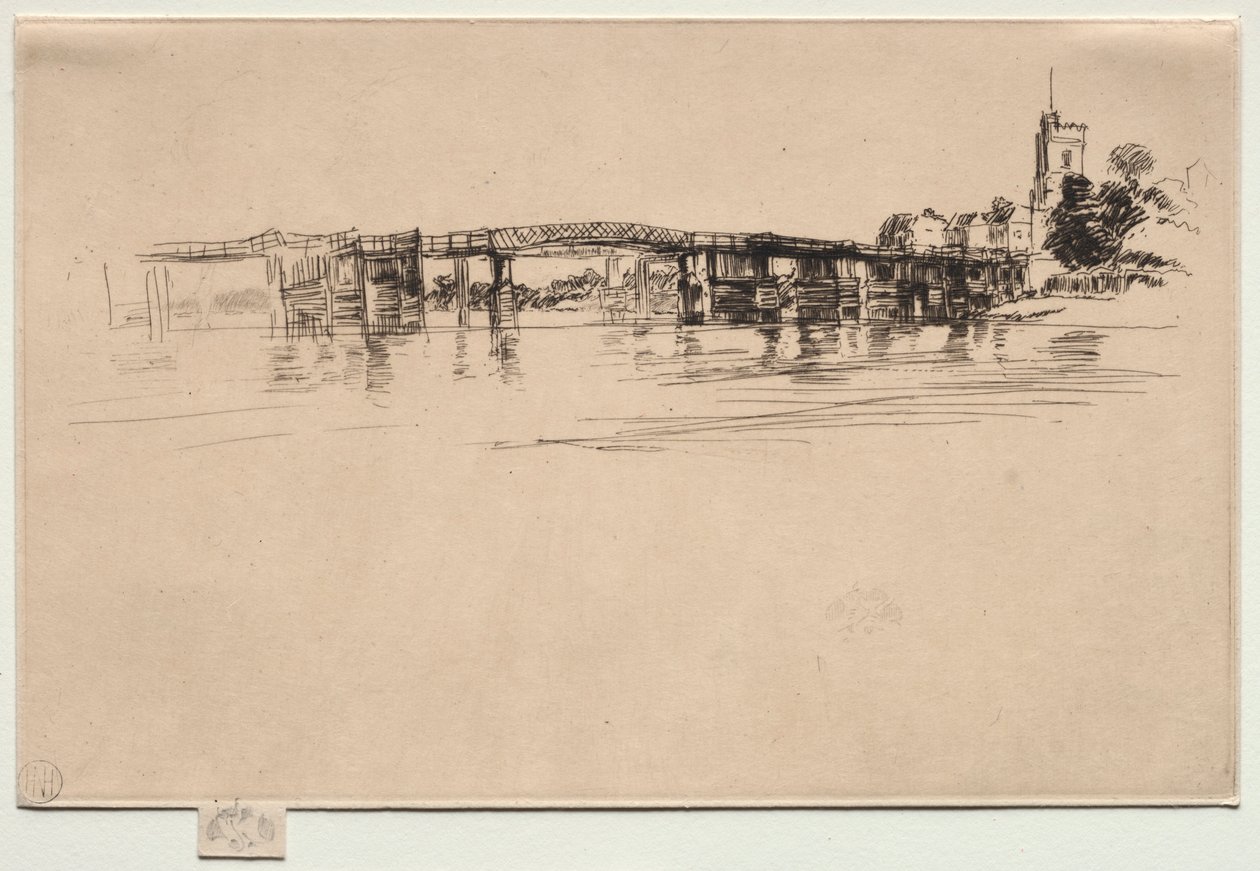 El pequeño Putney, No. 1 de James Abbott McNeill Whistler