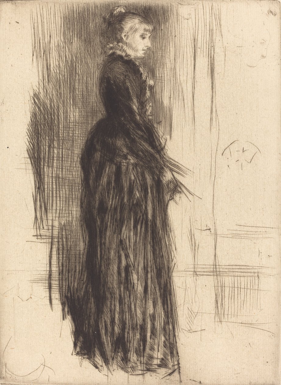 El Pequeño Vestido de Terciopelo de James Abbott McNeill Whistler