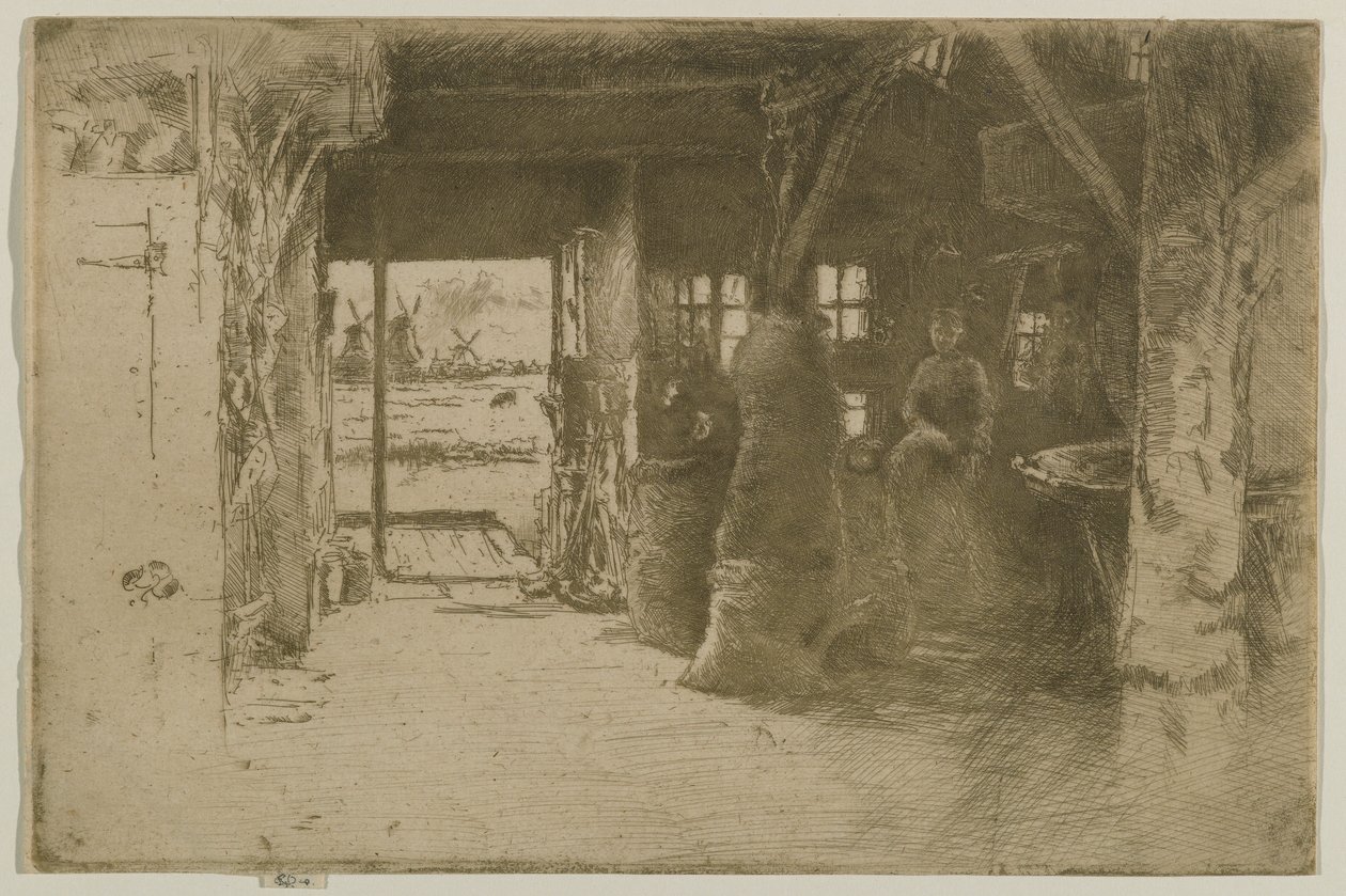 El molino de James Abbott McNeill Whistler