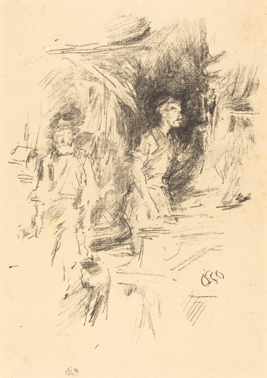 La Historia del Viejo Herrero, 1895 de James Abbott McNeill Whistler