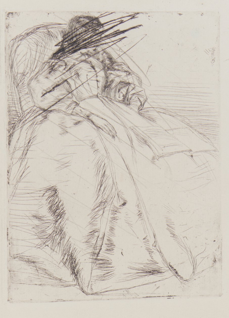 El libro abierto, 1861 de James Abbott McNeill Whistler