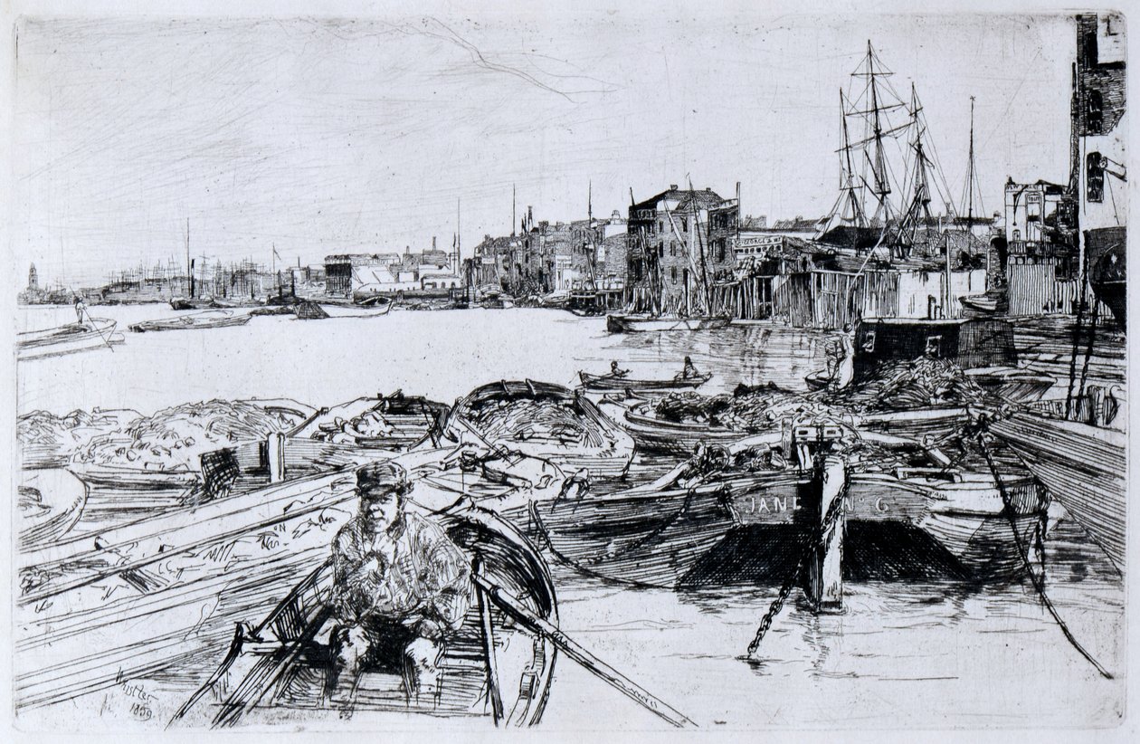 La piscina de James Abbott McNeill Whistler