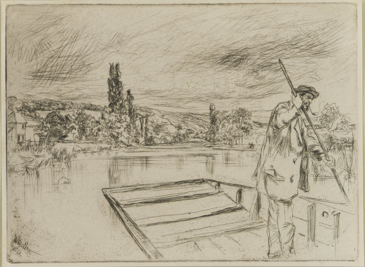 El puntal, 1861 de James Abbott McNeill Whistler