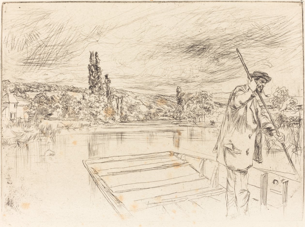 El puntal, 1861 de James Abbott McNeill Whistler