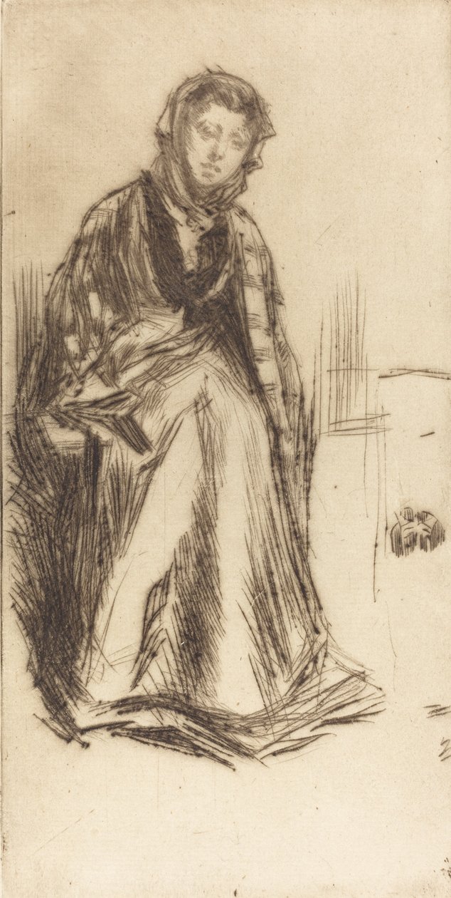 La viuda escocesa, 1875 de James Abbott McNeill Whistler
