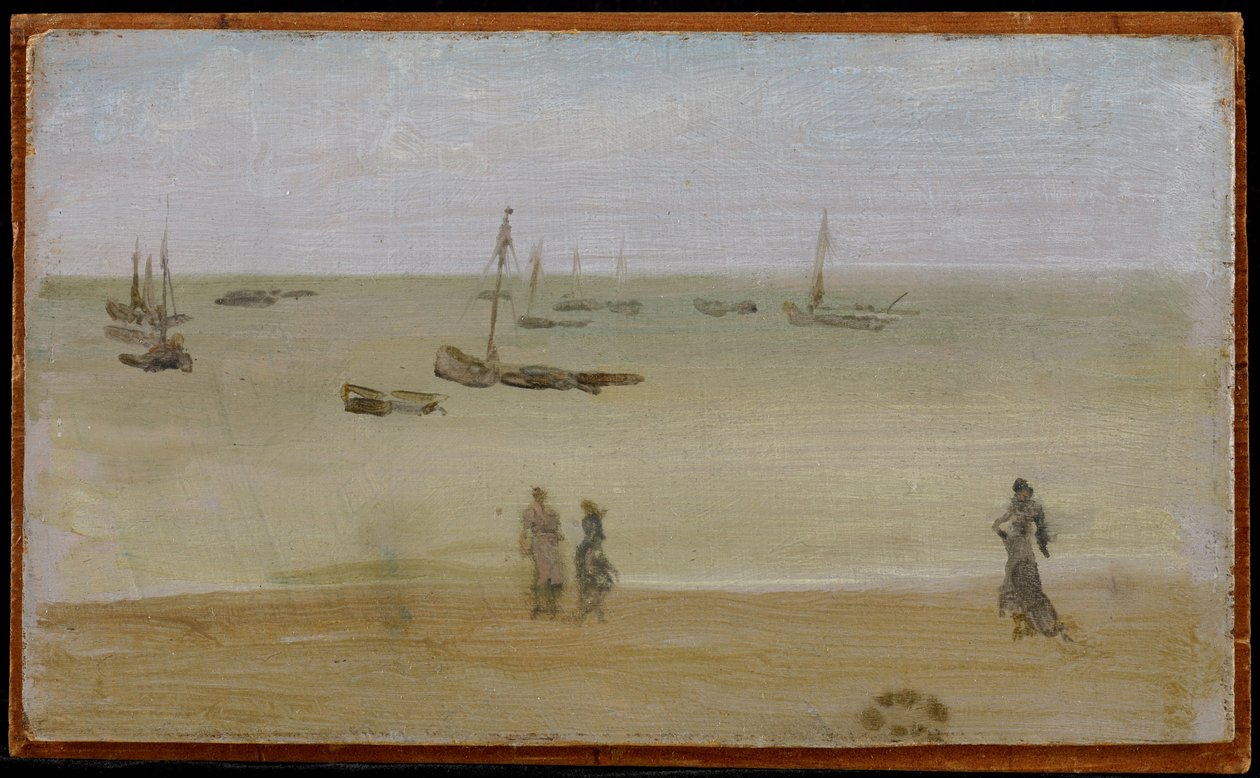 La orilla del mar de James Abbott McNeill Whistler