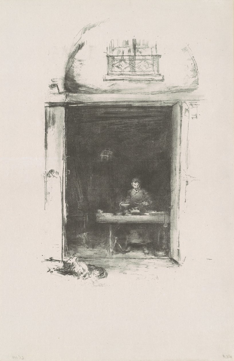 El Herrero, Passage du Dragon, 1894 de James Abbott McNeill Whistler