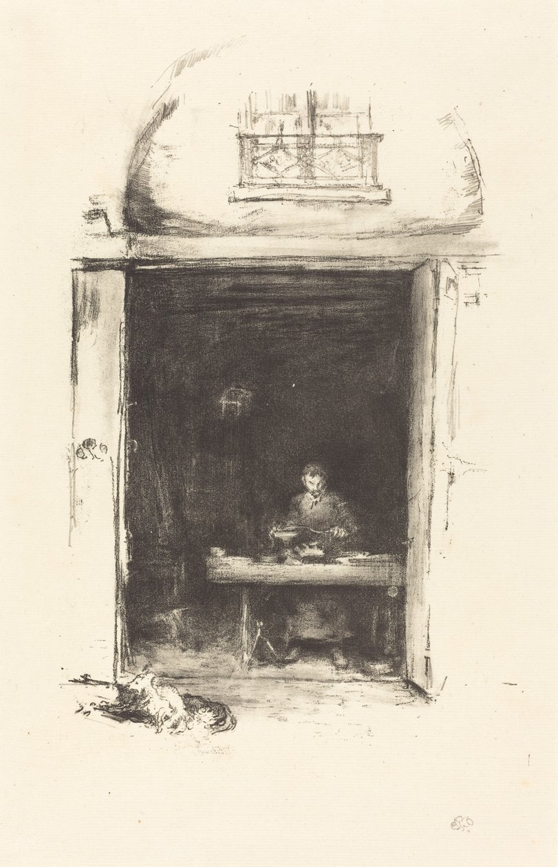 El Herrero, Passage du Dragon, 1894 de James Abbott McNeill Whistler