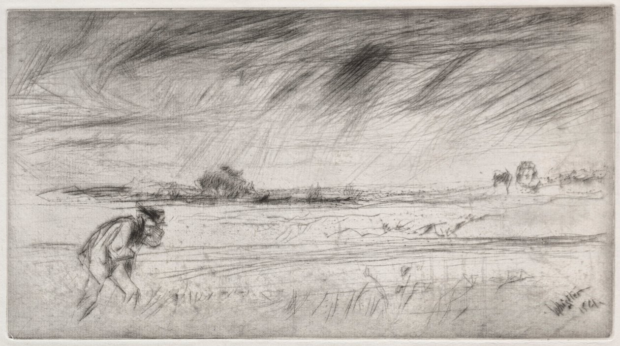 La tormenta, 1861 de James Abbott McNeill Whistler