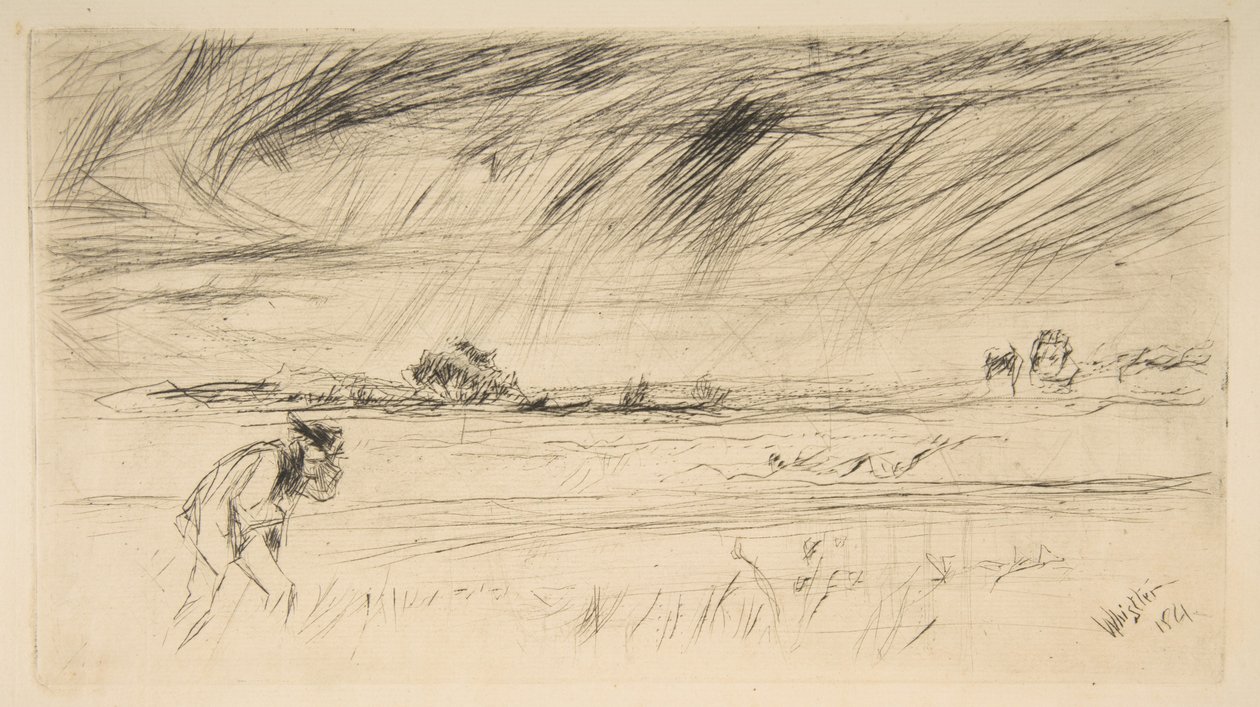La tormenta, 1861 de James Abbott McNeill Whistler