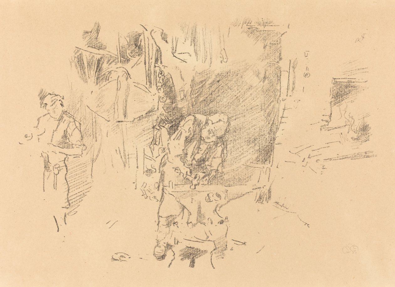 La Herrería Soleada, 1895 de James Abbott McNeill Whistler