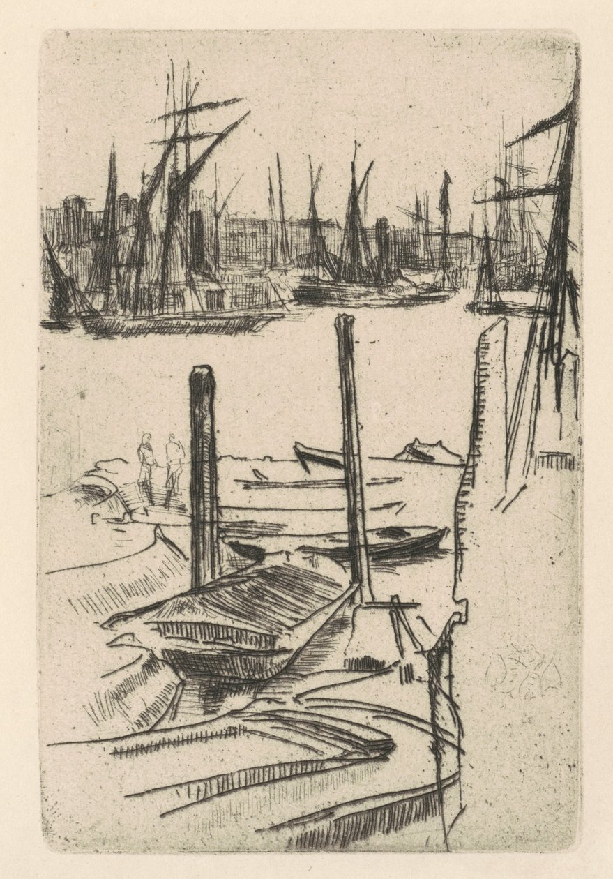 La Pequeña Piscina, 1876-1878 de James Abbott McNeill Whistler