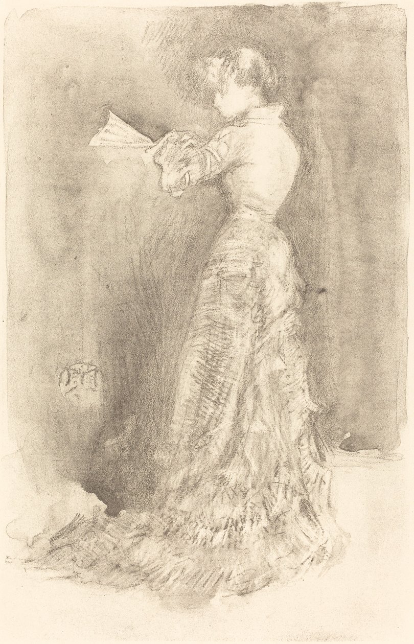 El tocador, 1878 de James Abbott McNeill Whistler
