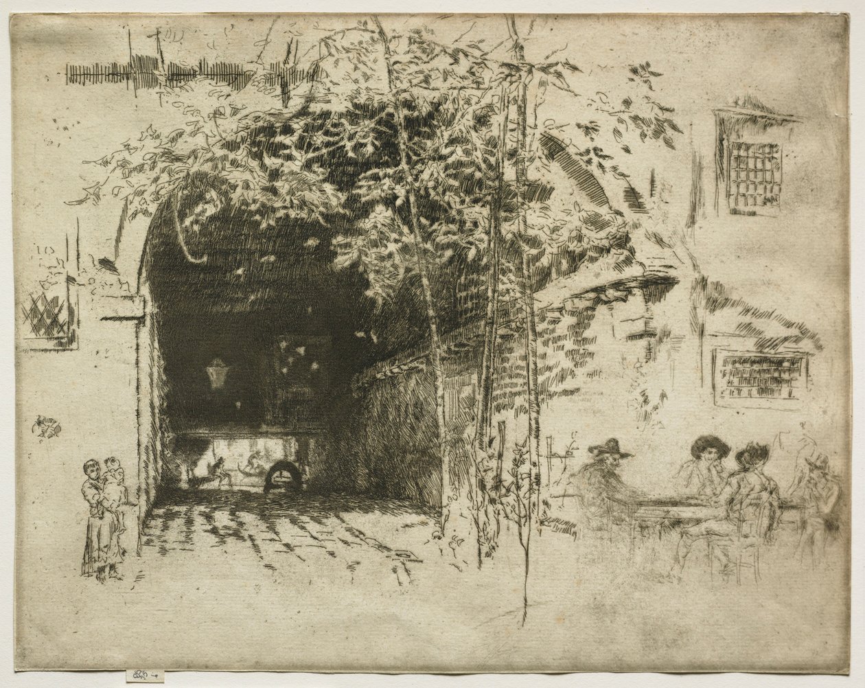 El Traghetto, 1880 de James Abbott McNeill Whistler