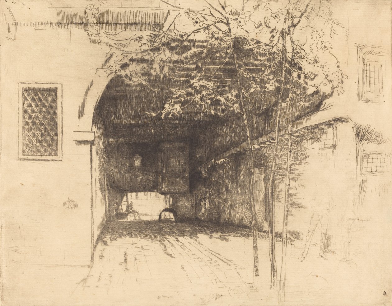 El Traghetto, No.I de James Abbott McNeill Whistler