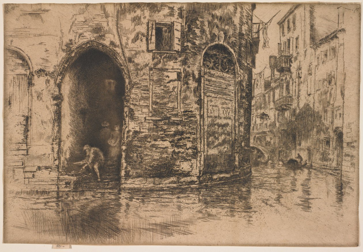 Las dos puertas de James Abbott McNeill Whistler