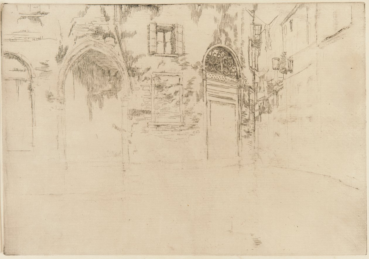 Las dos puertas, 1879-1880 de James Abbott McNeill Whistler