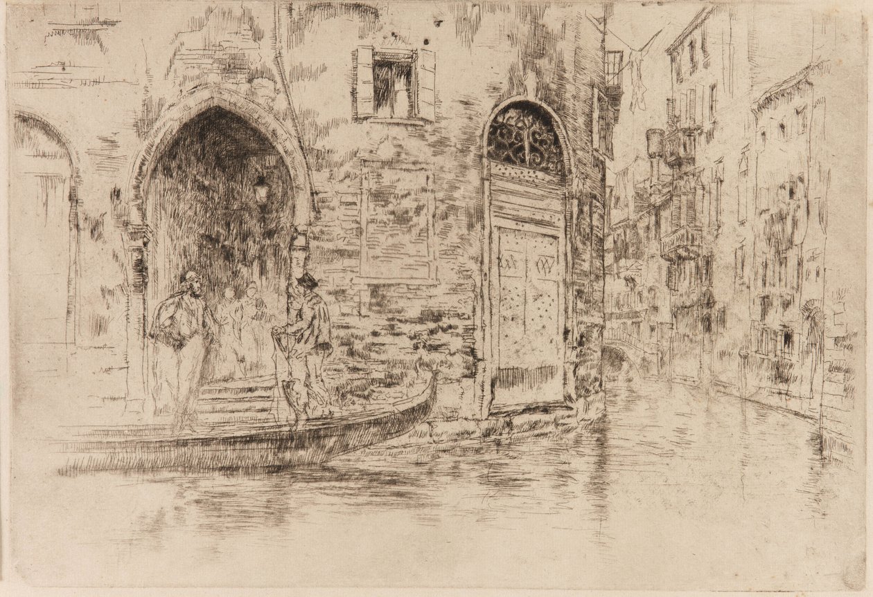 Las Dos Puertas, 1879-1880 de James Abbott McNeill Whistler