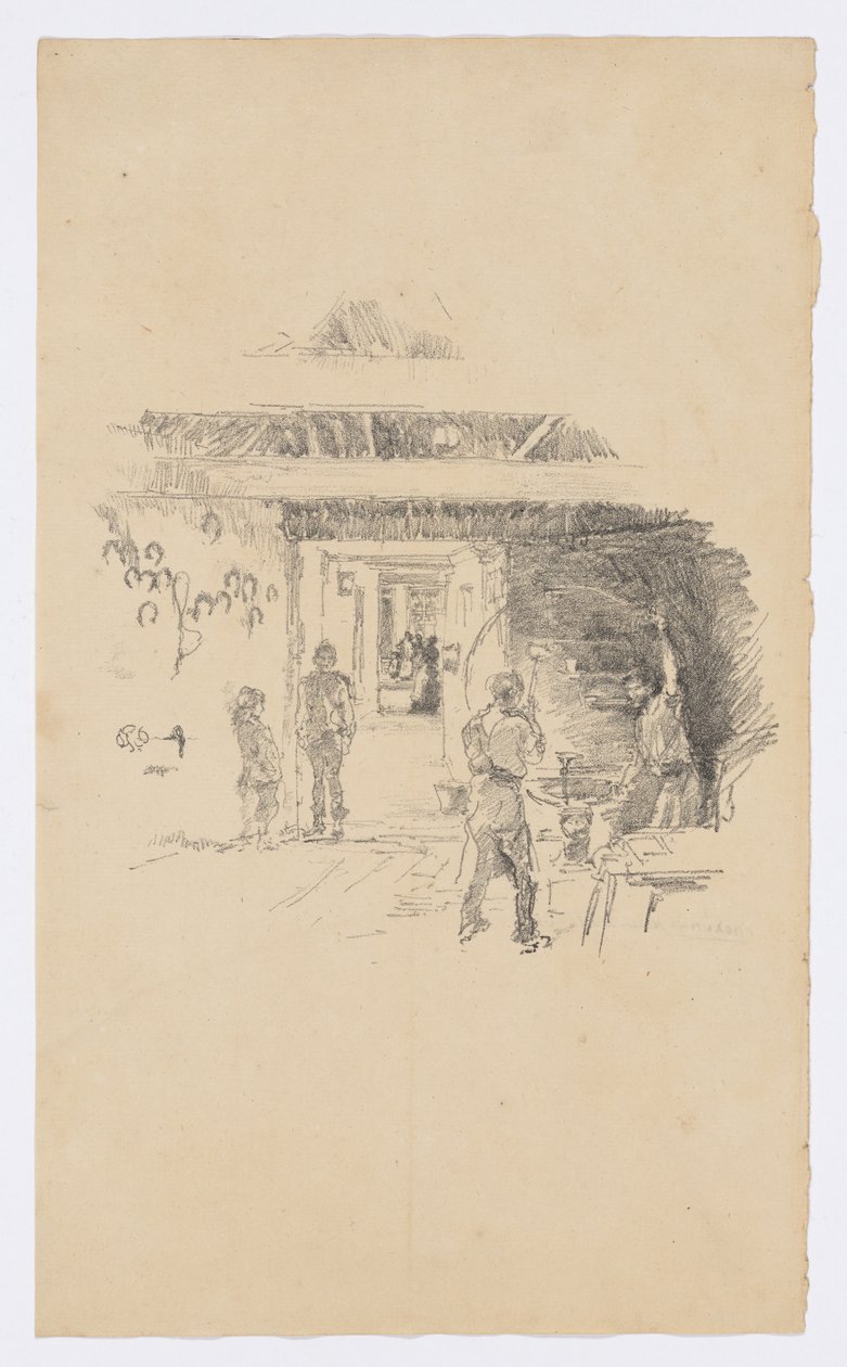 El herrero de neumáticos de James Abbott McNeill Whistler