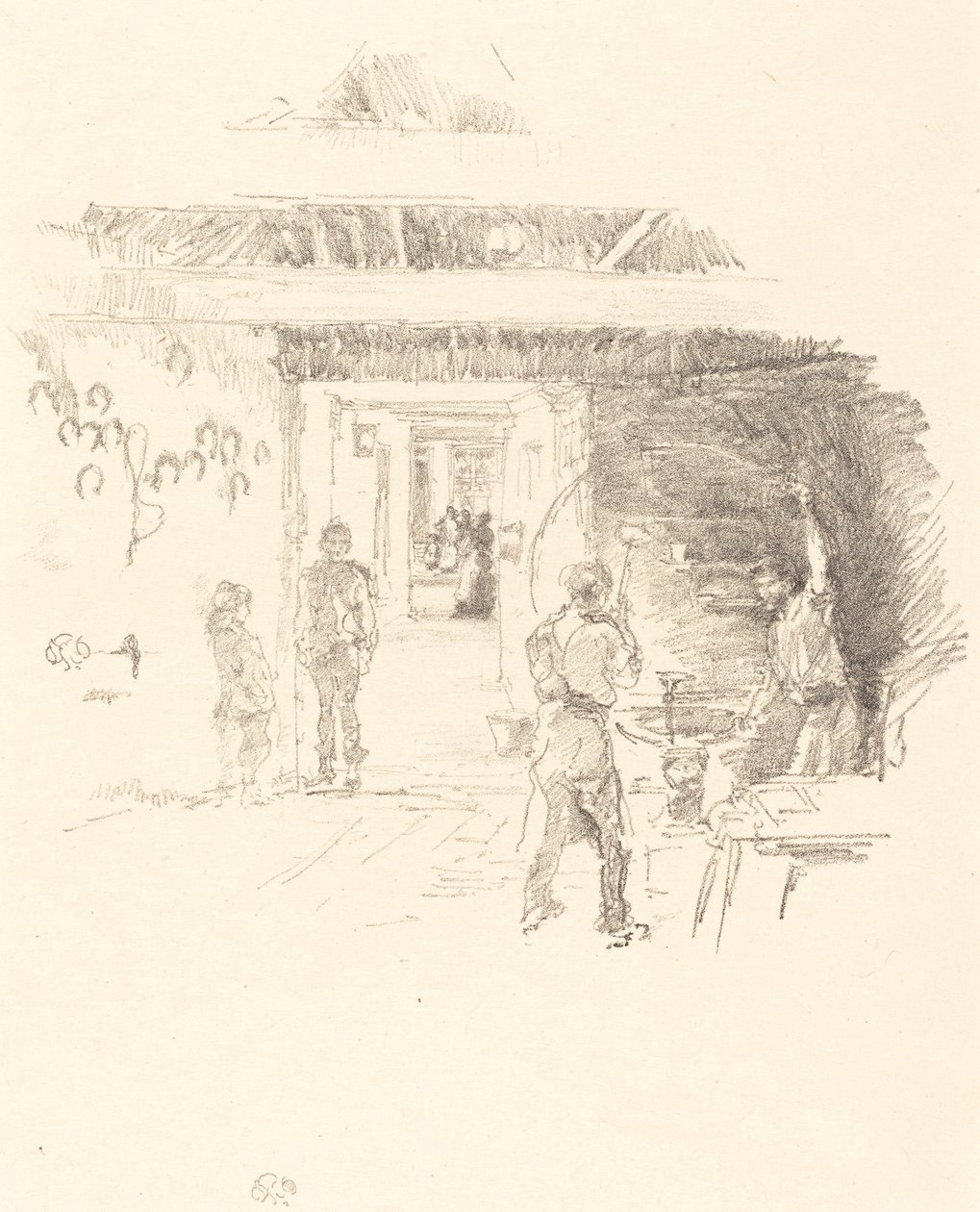 El herrero de neumáticos de James Abbott McNeill Whistler