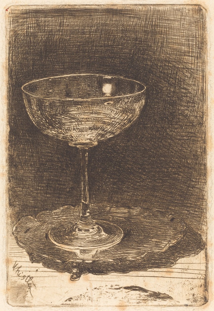 La Copa de Vino, 1858 de James Abbott McNeill Whistler