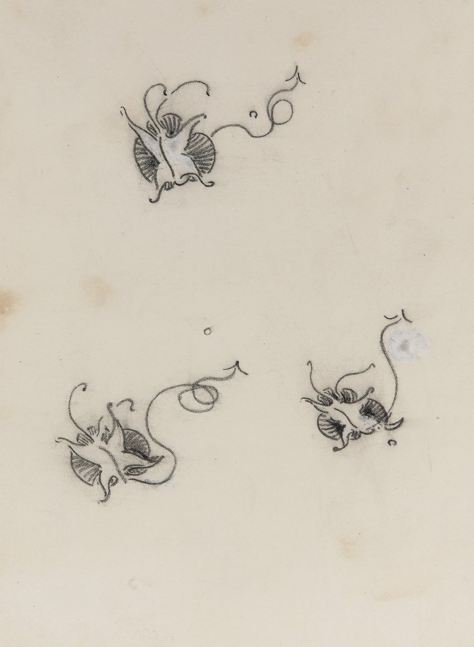Tres Mariposas de Whistler de James Abbott McNeill Whistler