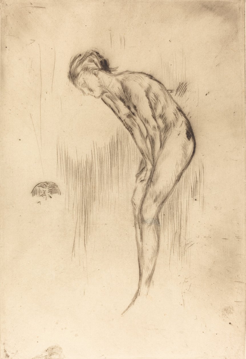 Tillie: Una modelo, 1873 de James Abbott McNeill Whistler