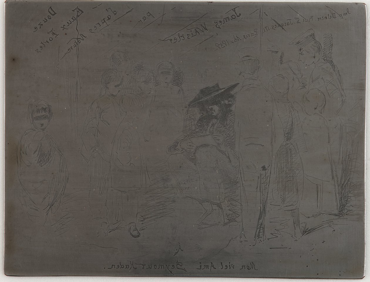 Título al Conjunto Francés de James Abbott McNeill Whistler
