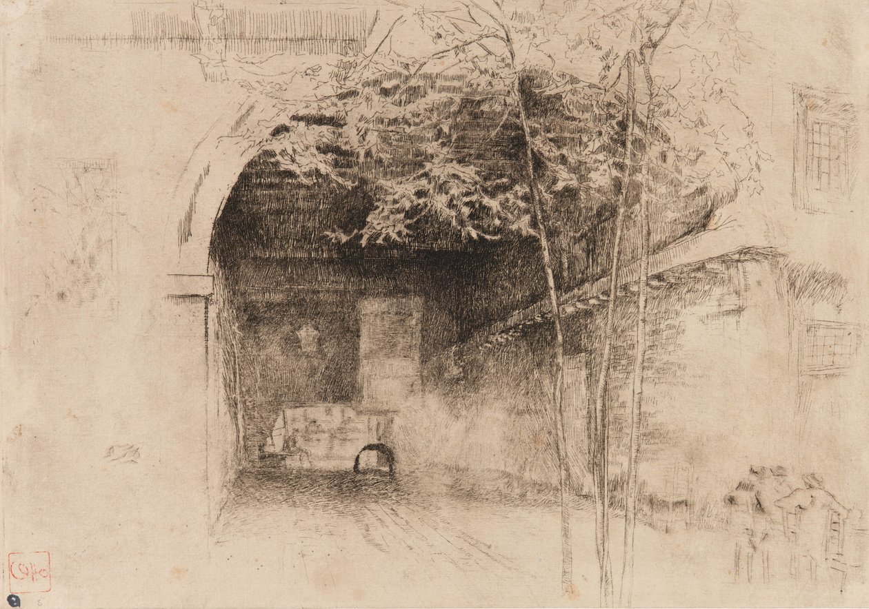 Traghetto, 1879-1880 de James Abbott McNeill Whistler