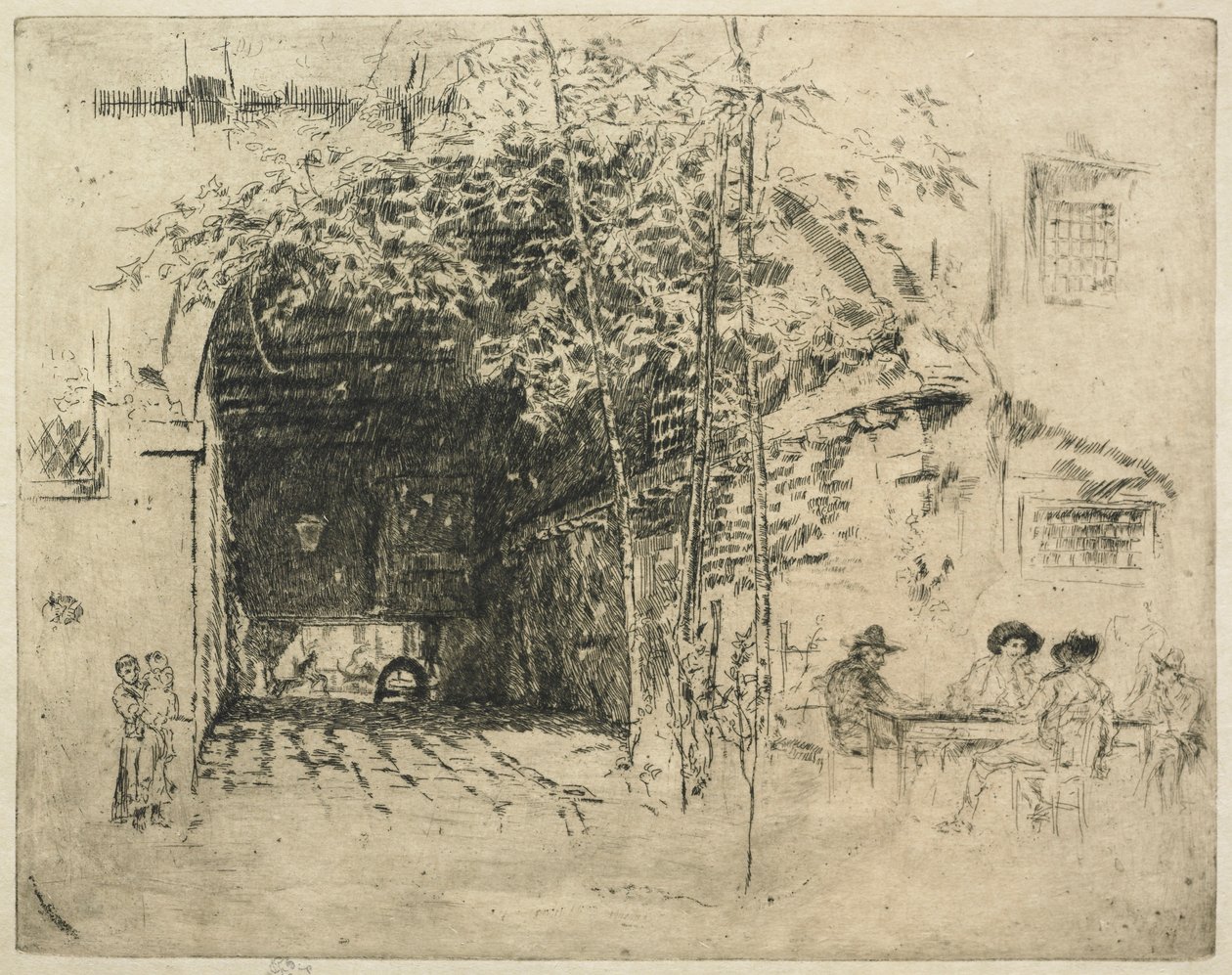 Traghetto, No. 2 de James Abbott McNeill Whistler