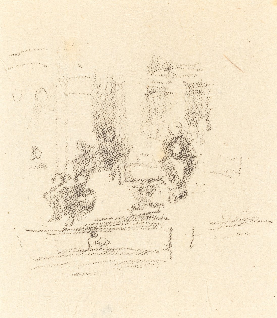 Boceto de Prueba: Un Interior, c. 1891 de James Abbott McNeill Whistler