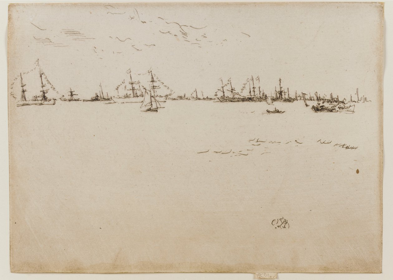 Buques de Tropas de James Abbott McNeill Whistler