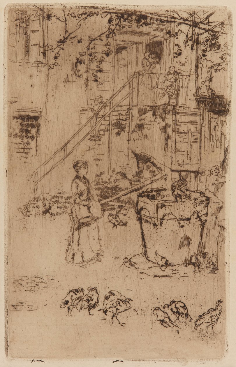 Pavos, 1879-1880 de James Abbott McNeill Whistler