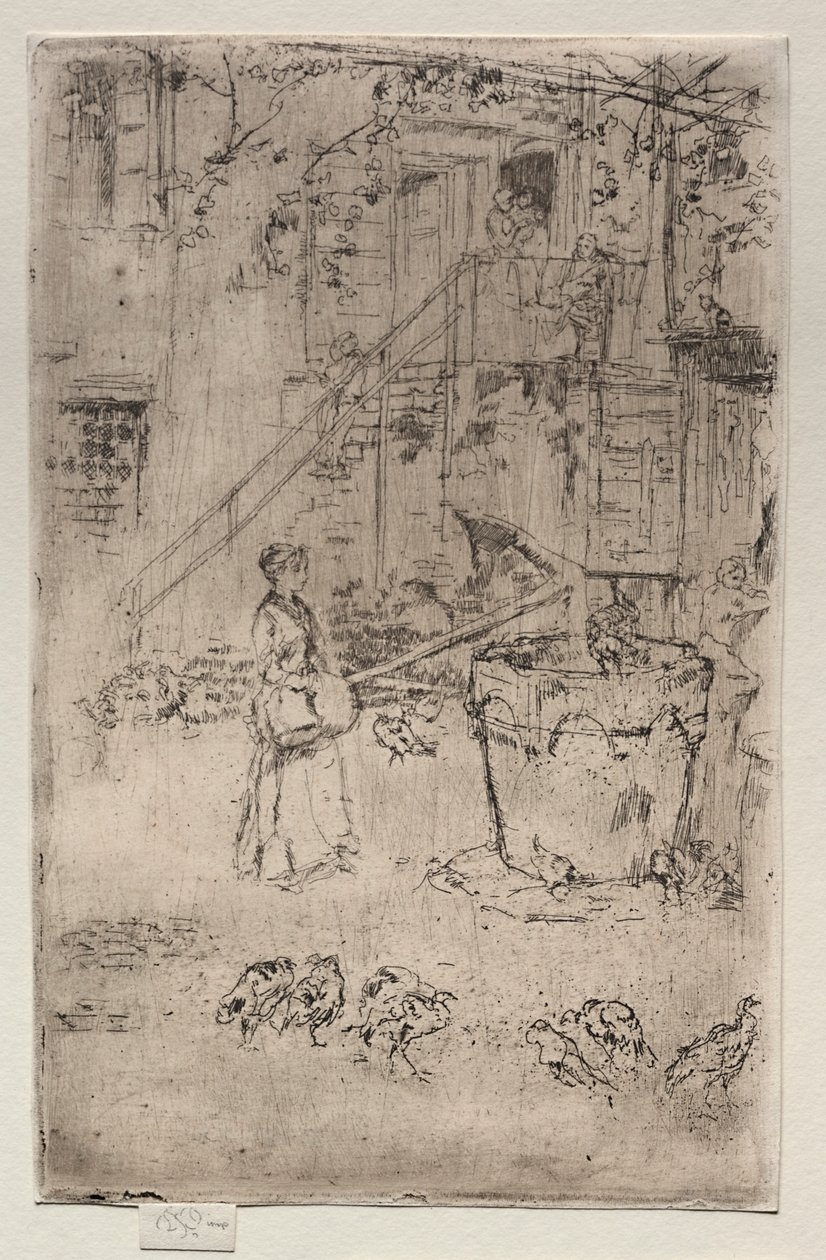 Pavos, 1886 de James Abbott McNeill Whistler