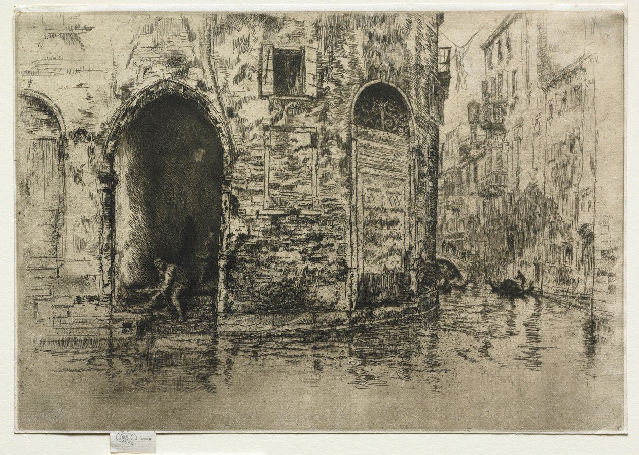 Dos Puertas, 1880 de James Abbott McNeill Whistler
