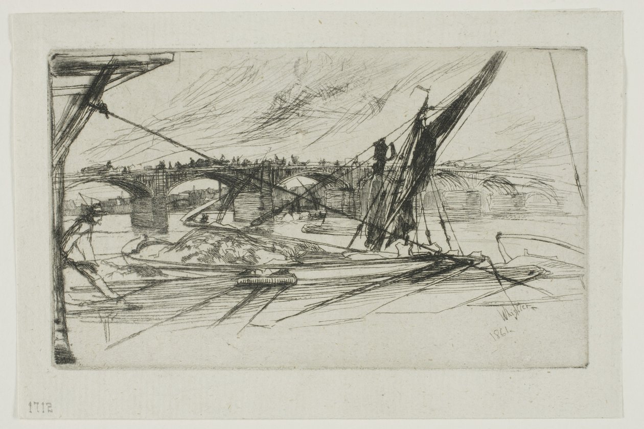 Puente de Vauxhall de James Abbott McNeill Whistler