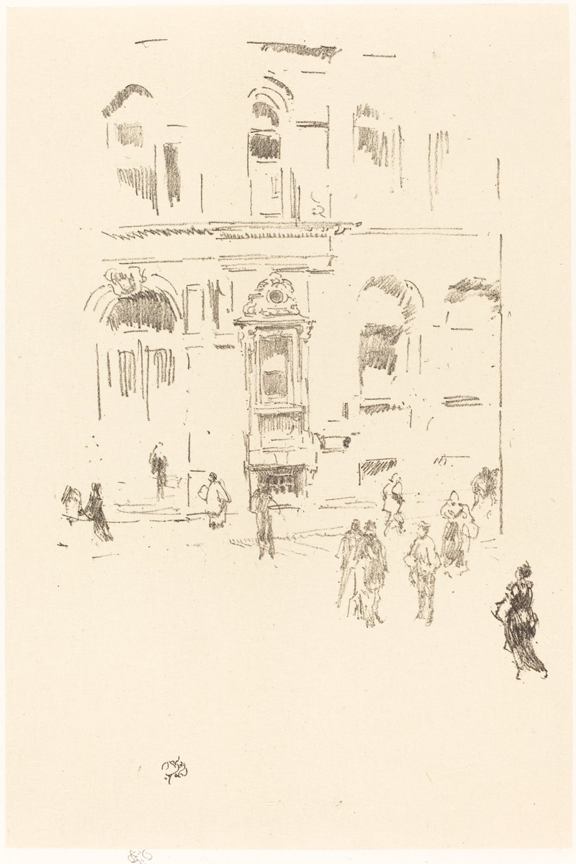 Club Victoria, 1879-1887 de James Abbott McNeill Whistler