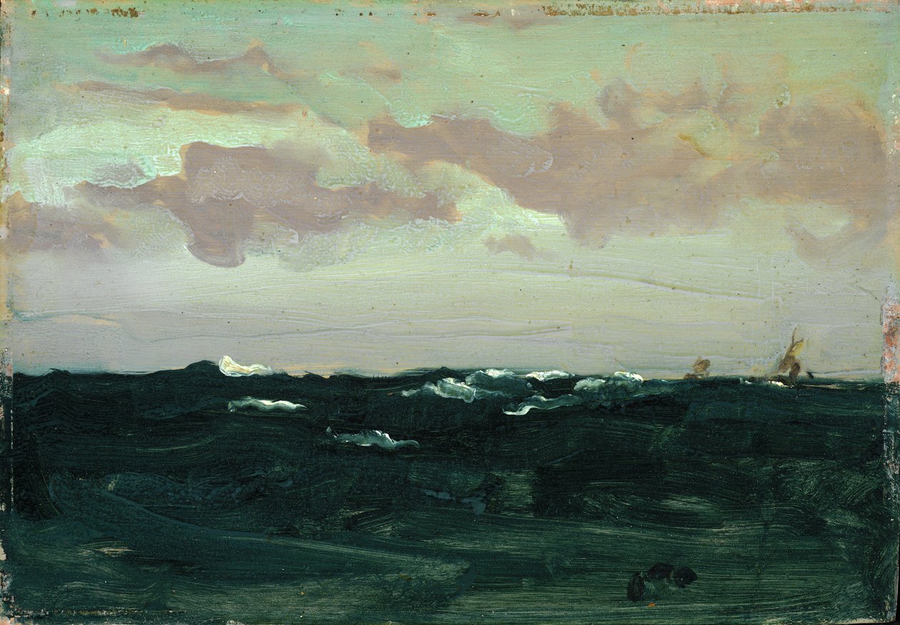 Violeta y Azul: Entre los Rodillos, c.1893 de James Abbott McNeill Whistler