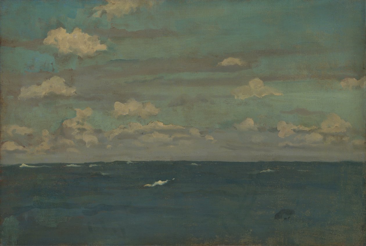 Violeta y Plata - El Mar Profundo, 1893 de James Abbott McNeill Whistler