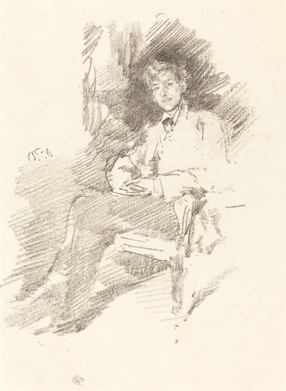 Walter Sickert, 1895 de James Abbott McNeill Whistler