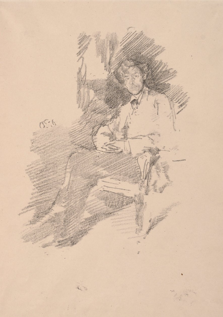 Walter Sickert, 1895 de James Abbott McNeill Whistler