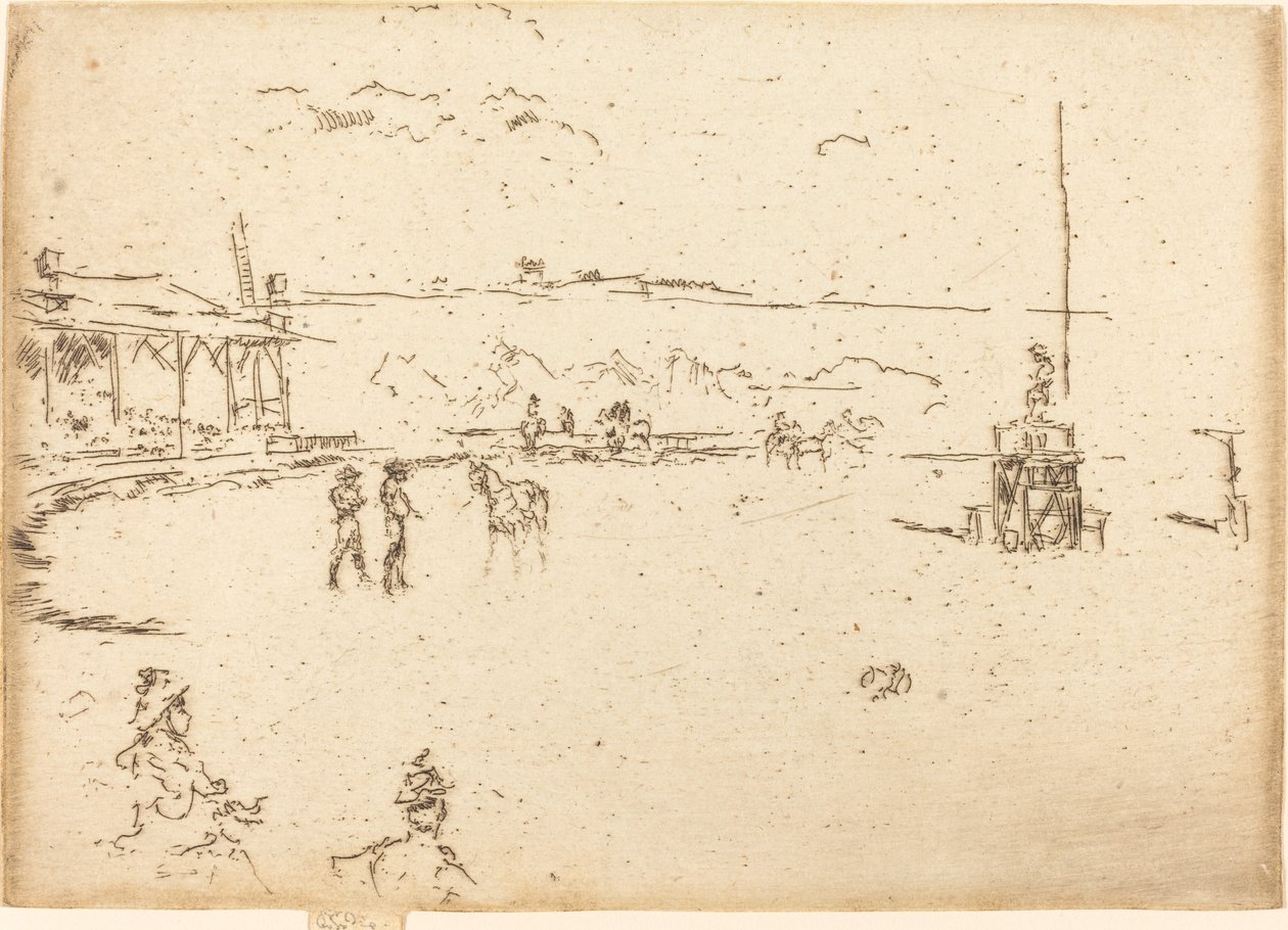 Lejano Oeste, Buffalo Bill, 1887 de James Abbott McNeill Whistler